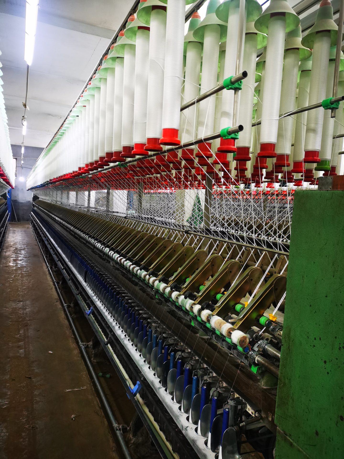 Spinning production line